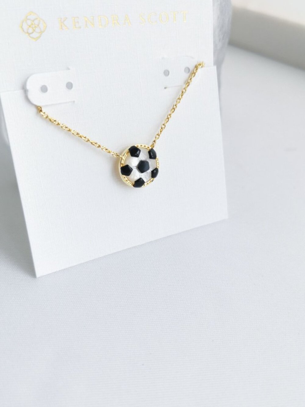 Kendra Scott Soccer Pendant Necklace - Picture 3 of 4